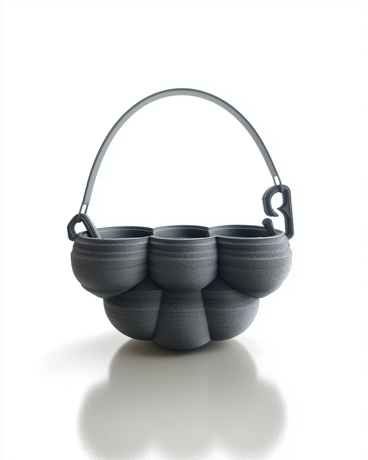 CARTERA GRAPE PLOMO